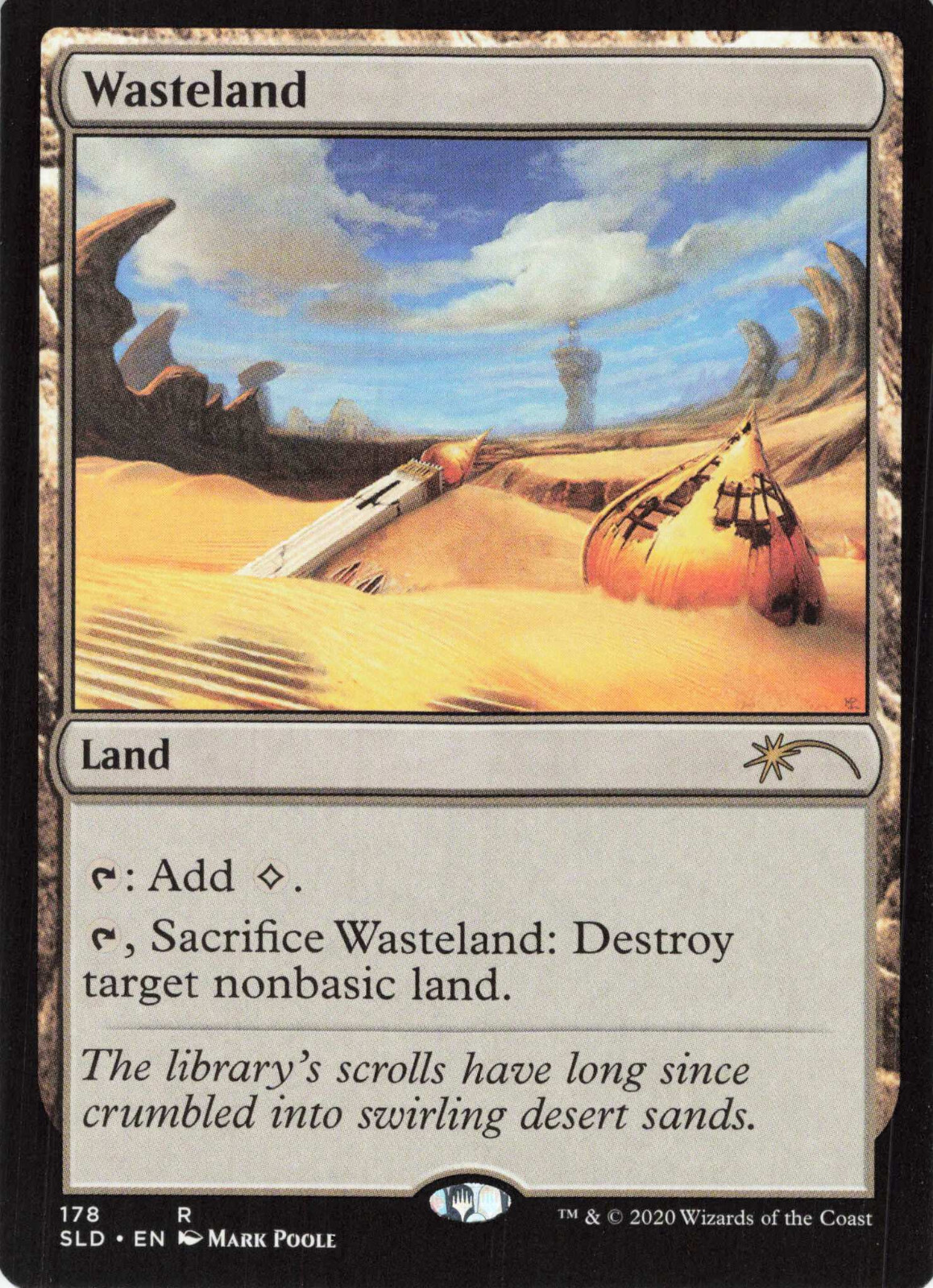 MTG 不毛の大地 / Wasteland ×4 不毛の大地 (Wasteland) · Eternal Masters (EMA) #248