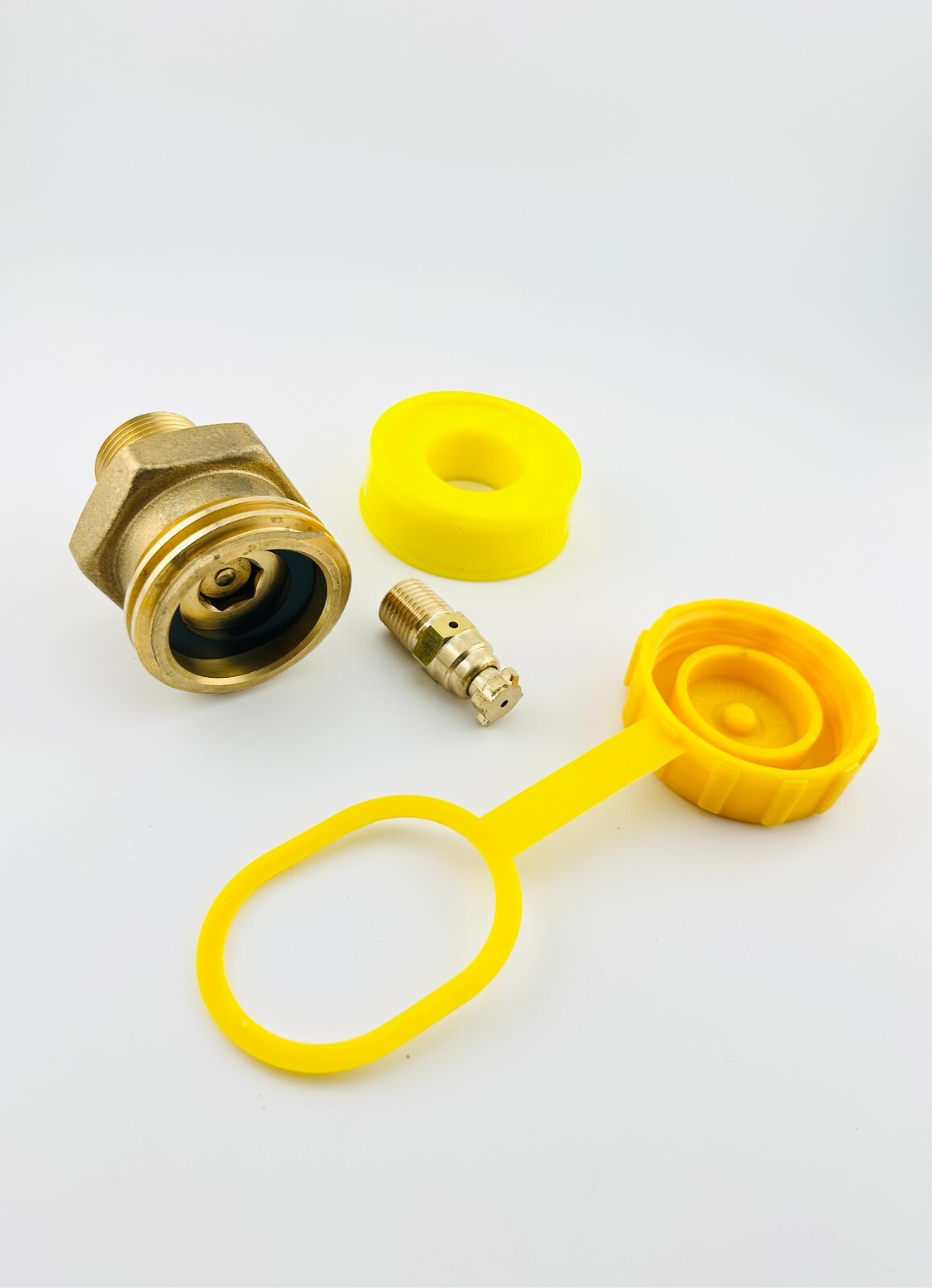 Propane Cylinder Tank Vanagon Westfalia Fill valve 1-3/4" Acme 1/4" NPT Bleeder