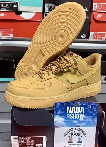 靴 Nike Air Force 1 Winter Premium GS Flax Nike Air Force 1 Winter Premium (GS) 