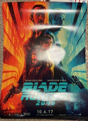 Blade Runner 2049 2017 Double Sided Original Movie Poster 27'' x 40'' *Mint*