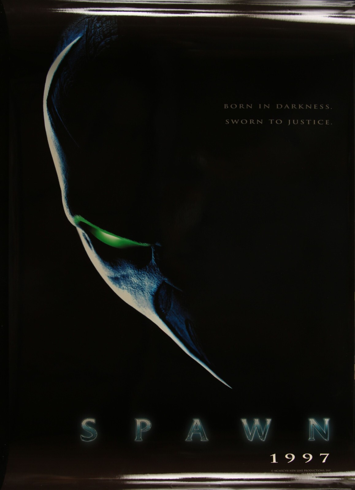 Spawn - original movie poster - 1997 27x40 Advance - Todd