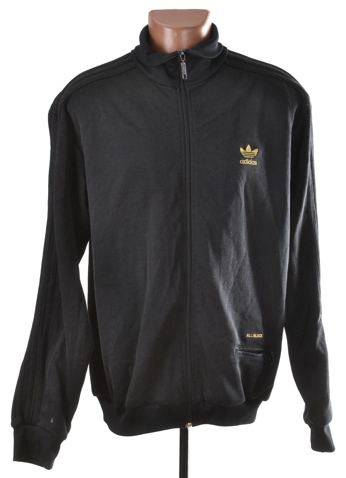 #アディダス 2004年物 adidas TRACK JECKETS ADIDAS ORIGINALS ALL BLACKS 2004 TRACK JACKET ADIDAS SIZE XL