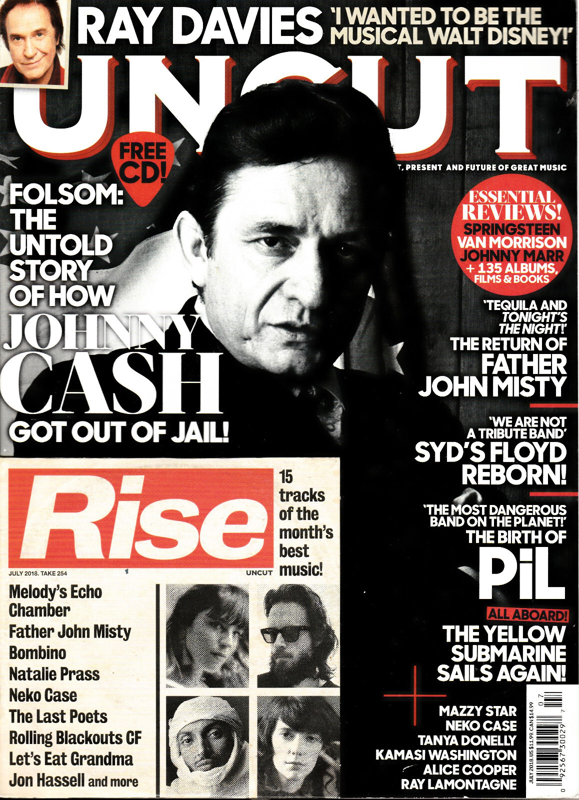 洋書 Dust Magazine [UK] No. 6 2014 Aug 08, Uncut Magazine July, 2086 Issue # 254 Printed in UK ( FREE