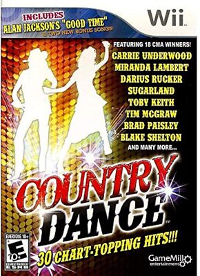 Country Dance: 30 Chart-Topping Hits For Wii And Wii U Music Very Good 5E