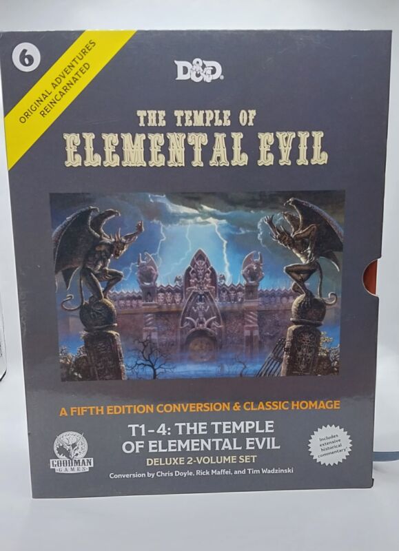 OAR #6: The Temple of Elemental Evil RPG- Deluxe 2 Vol Set (Goodman Games)