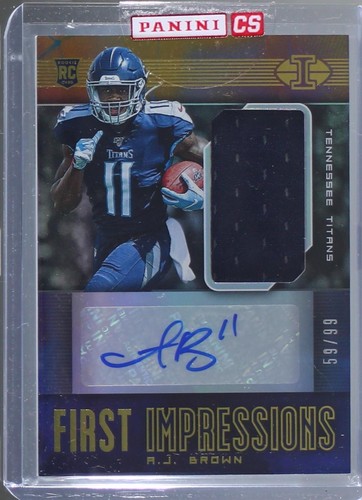 2019 Panini Illusions A.J. Brown #101