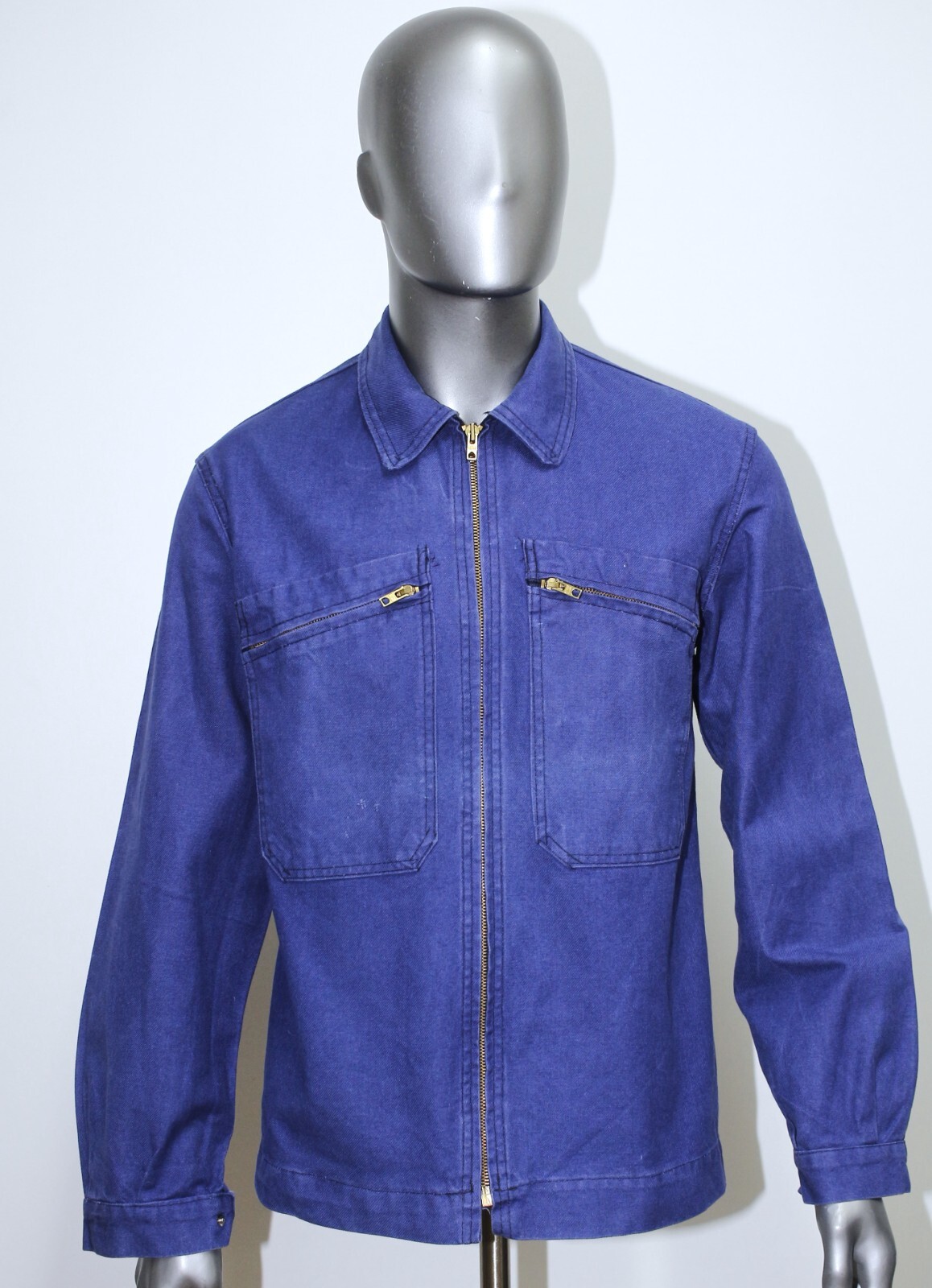 ジャケット・アウター 60s french vintage cyclist jacket eclair 1960s Vintage French Workwear Light Cyclist Jacket Zip