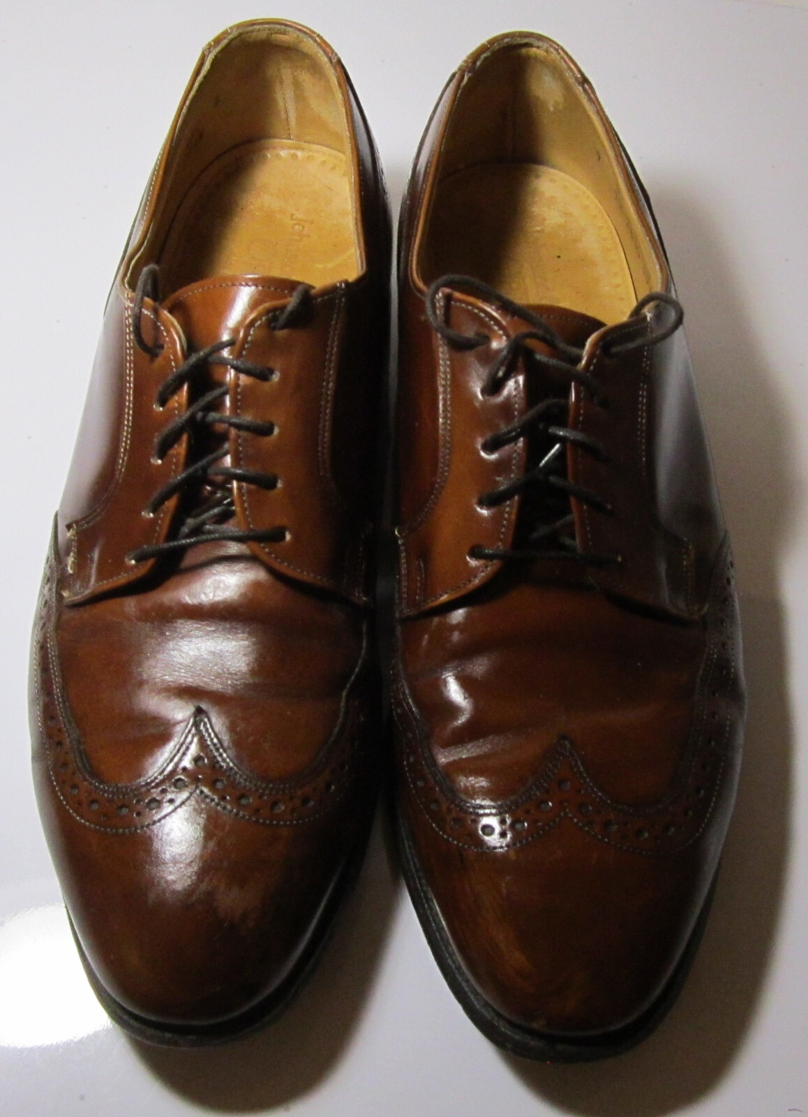 JOHNSTON & MURPHY OPTIMA 米国製 Johnston & Murphy Optima Black Cap Toe Lace up Oxfords Men's