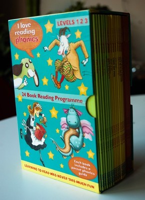 I Love Reading Phonics Levels 1 2 3 Book Set, Each Books include Parent Guide