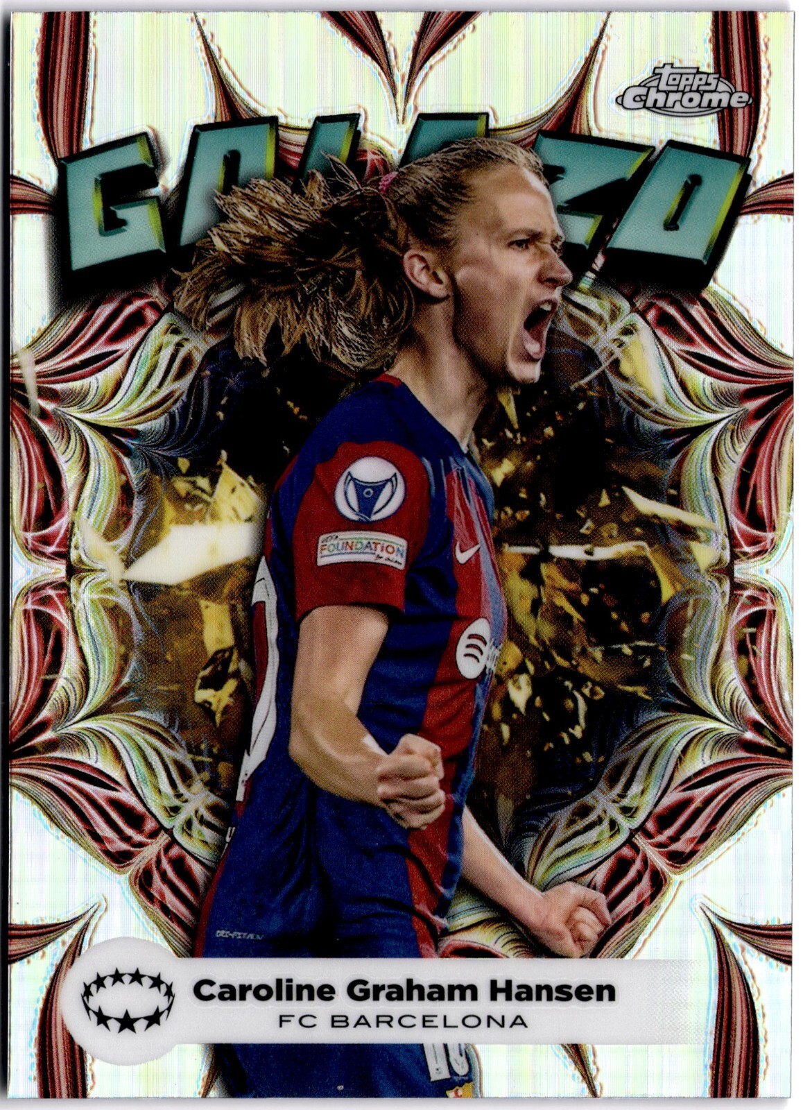 2023-24 Topps Chrome Women's Golazo #GZ-1 Caroline Graham