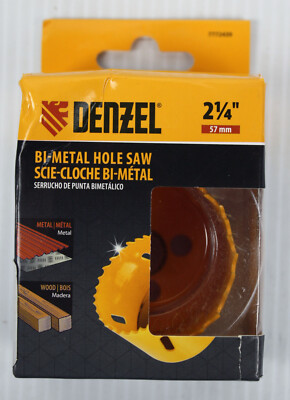 DENZEL BI METAL HOLE SAW 2 1/4 