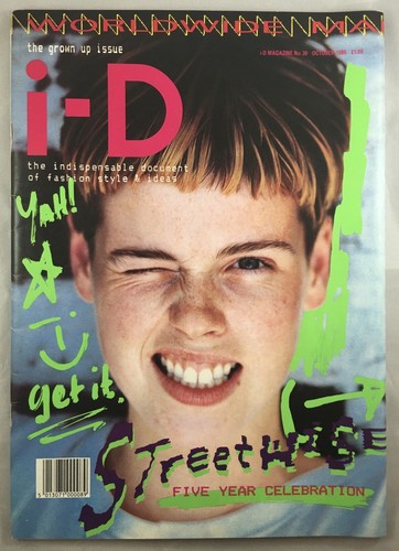 i-D Magazine N°31 NOV 1985 i-D Magazine No 31 November 1985 Manual of Style 80s Street