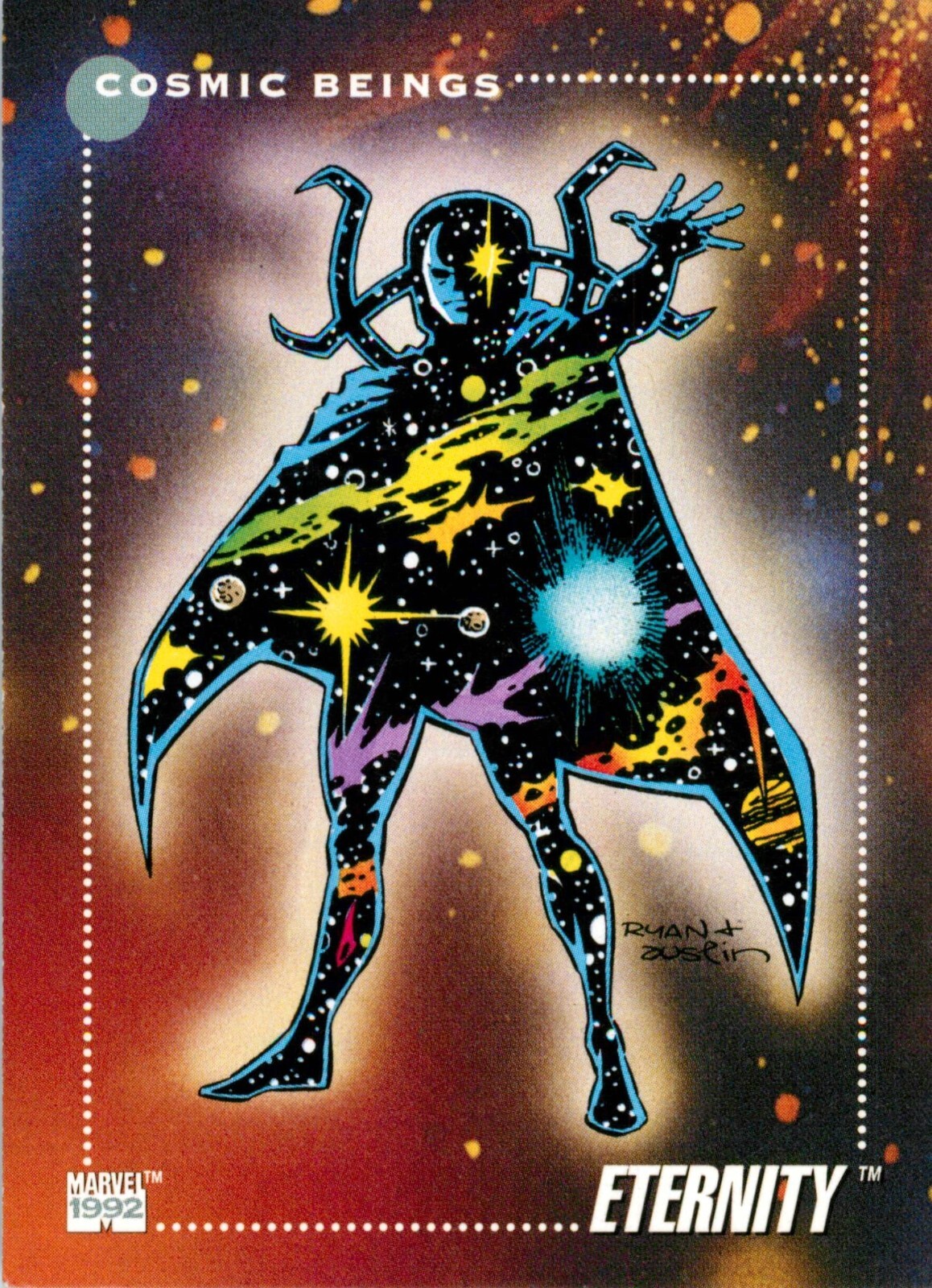 1992 MARVEL UNIVERSE Card ETERNITY Cosmic Beings | eBay UK