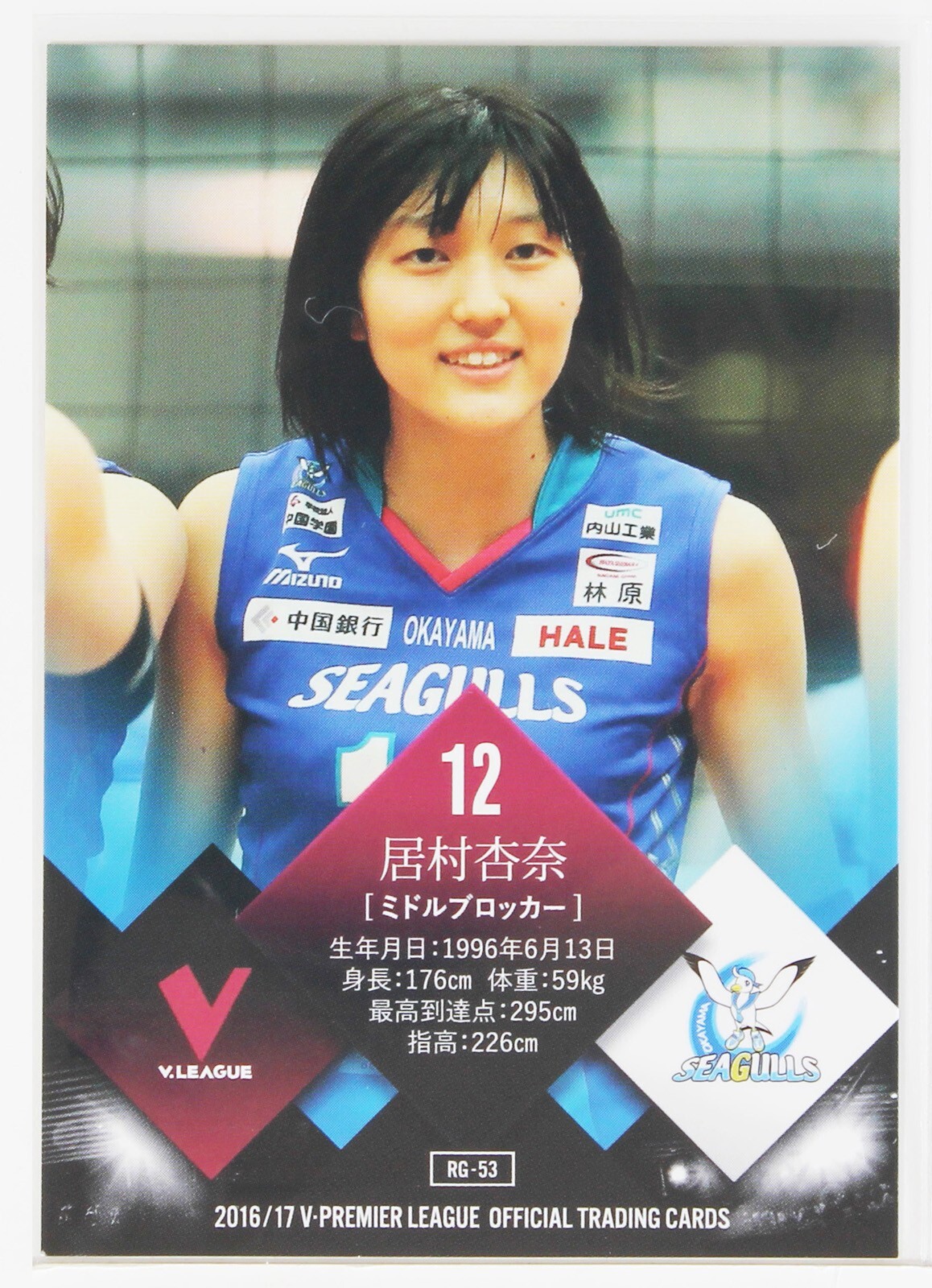 Anna Imura / Chiharu Ōmasu - 2017 Women's Volleyball Trading