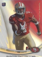 2013 Topps Platinum Quinton Patton #113