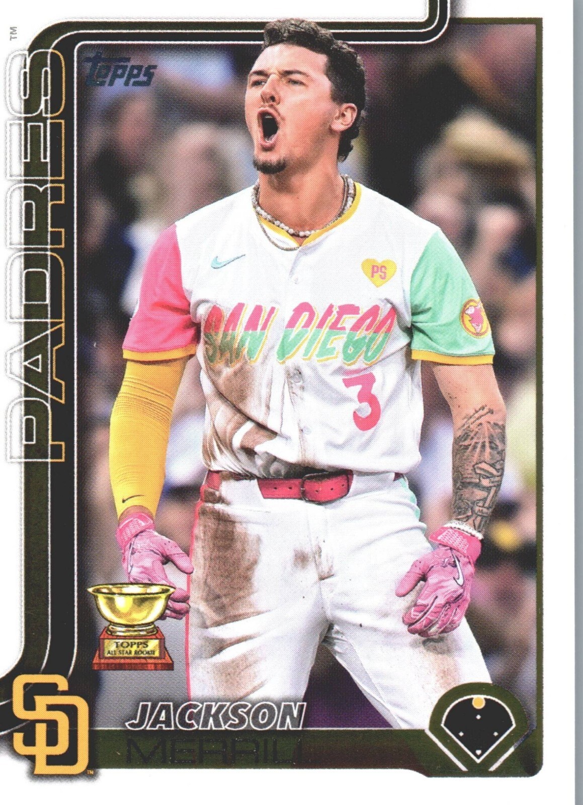 ジャクソン メリル ボブルヘッド 2025 ジャクソンメリル バブルヘ h02O 2025 Topps Series 1 - #125 Future Stars Jackson Merrill (RC