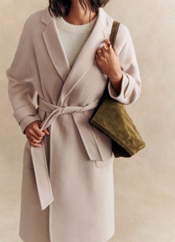 Sezane Mederick コート ウール100% Sézane Mederick Wool Coat | eBay