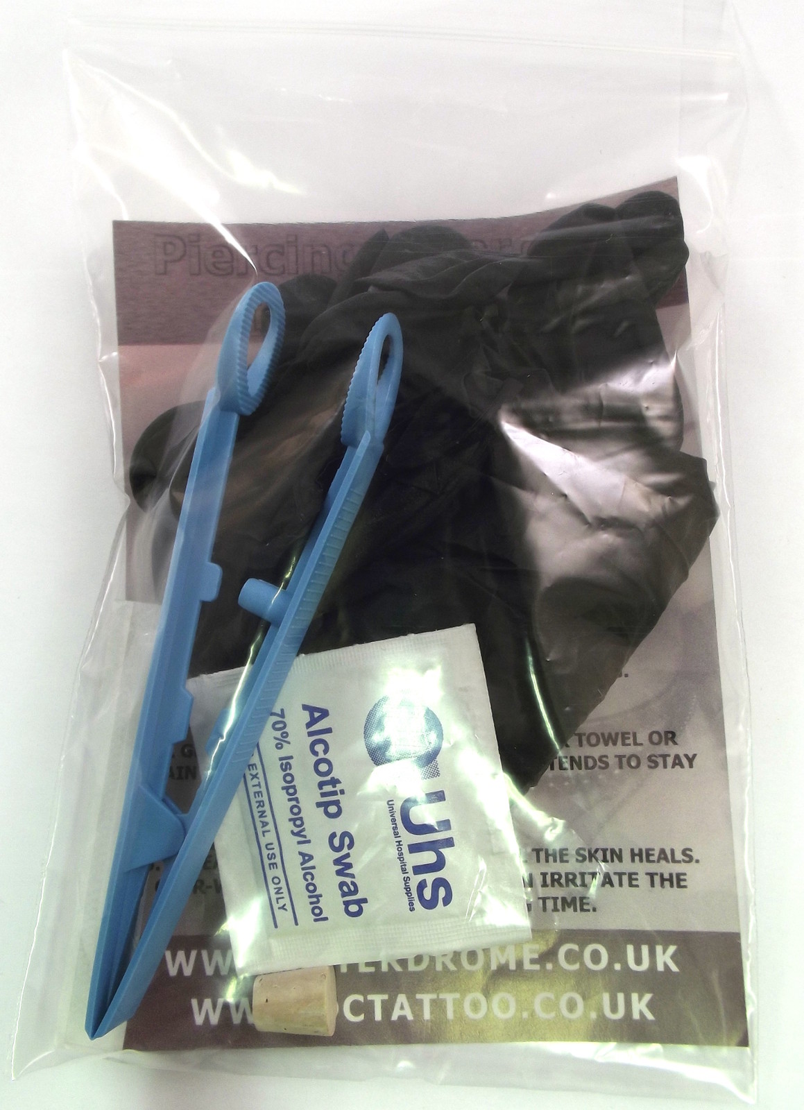 PRO STERILE *1.2mm Blade Needle Body Piercing Kit* Choose Piercing