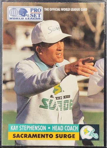 その他 Stephenson 1991 Pro Set World League Collectible Kay Stephenson #27