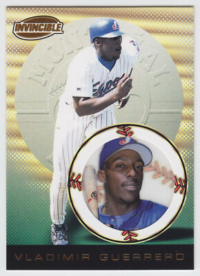 1999 Pacific Invincible - Vladimir Guerrero - #91 - Montreal Expos - NrMt-Mt