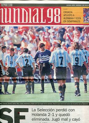 FIFA WORLD CUP FRANCE98　アジア最終予選　パンフレット FIFA WORLD CUP FRANCE98 アジア最終予選 パンフレット