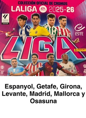 Liga este 2025-2026. Consigue tus faltas. Todas las ediciones. Parte 2/4