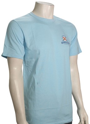 

Футболка Quiksilver Florida Loco Hero — небесно-голубая — новинка, Синий
