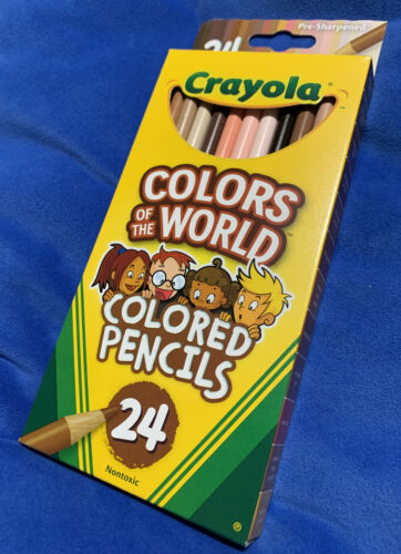 Crayola • Colors of the World Pencils • 24pc • Multicultural/Diversity/Skin Tone