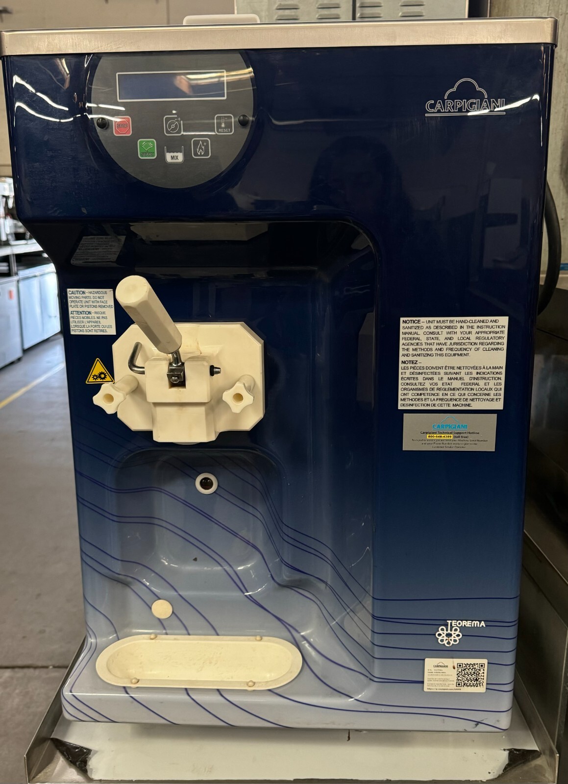 CARPIGIANI アイスクリームメーカー 191PSP(W) カルピジャーニ 191 SP/E P（ポンプ式／水冷）【業務用】｜株式
