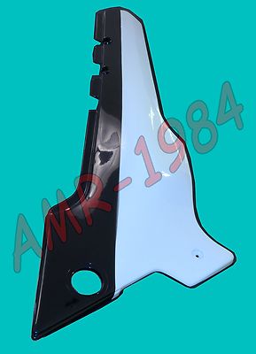 FIANCATA LATERALE SX APRILIA AF1 125 DEL 1987 VERNICIATA BIANCO NERA  AP8130435