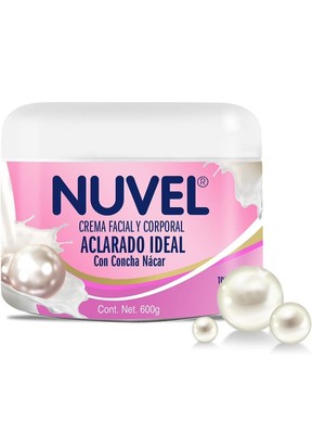 NUVEL CREMA ACLARANTE CON CONCHA NACAR/FACIAL & CORPORAL/ LIGHTENING CREAM 600G