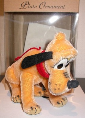STEIFF Pluto CHRISTMAS ornament DISNEY