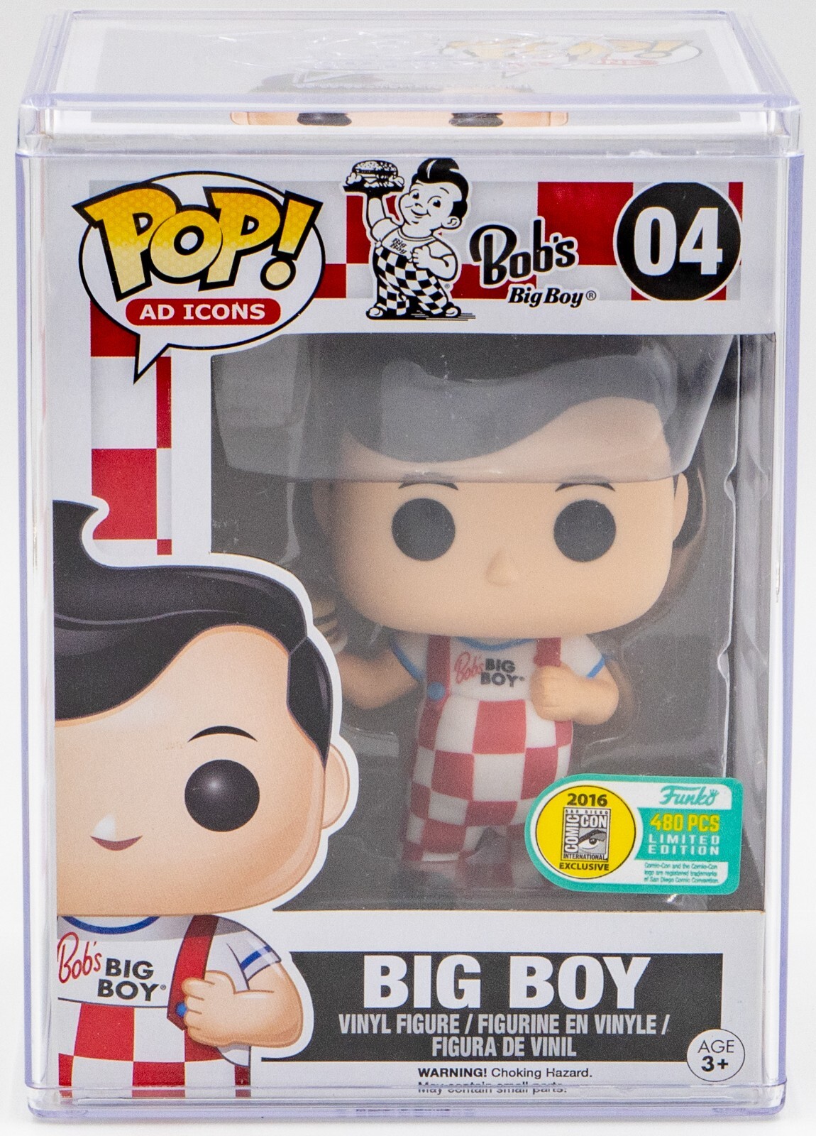 ●BIG BOY ENTERTAINMENT Funko Pop! Ad Icons - Big Boy (10 inch) Vinyl Figure (Funko