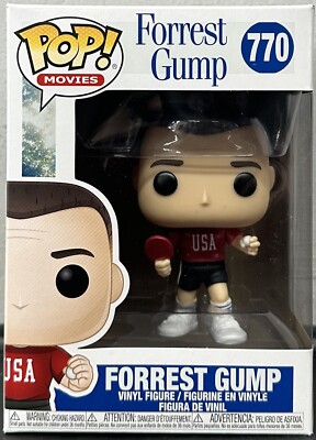 Funko Pop! Movies: FORREST GUMP #770 NEW W/Pop Protector