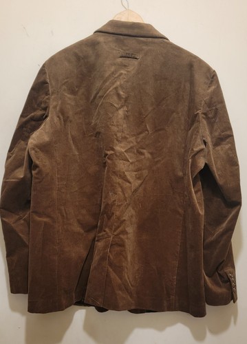 Pre-owned Karl Lagerfeld Karl Lagefeld Paris Men's Corduroy Blazer Jacket Brown Sz Xl