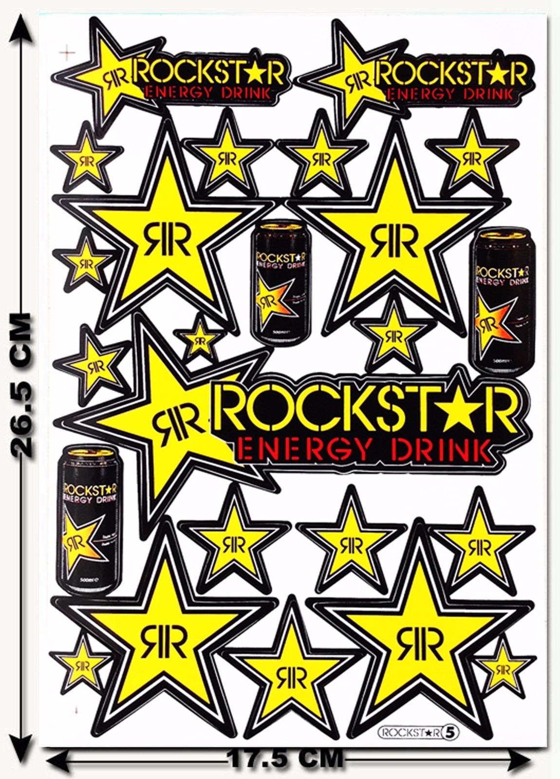 7 Metal Mulisha Rockstar Energy Stickers Dirt Bike MTB Motocross Helmet BMX