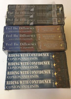 Feel the Difference Clinton Anderson Groundwork Series 1 & 2 , Riding With Confi