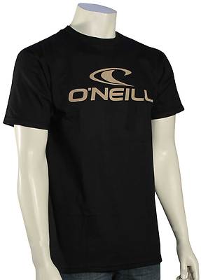 Футболка ONeill One — черная/хаки — новинка