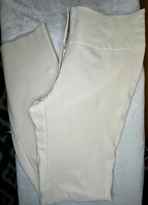 Cache  Ivory Cream Color  Flare Leg Pants - Women s Size 4