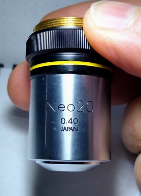 Olympus Neo20 Microscope Objective  Metallurgical , 25mm thread, for BH/CH