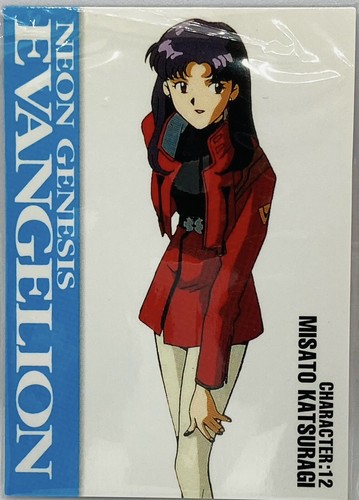 Neon Genesis Evangelion Misato Katsuragi Trading Card CH12