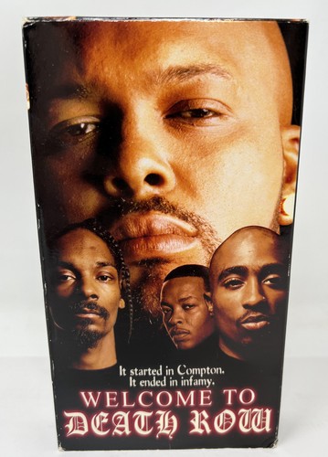 Welcome To Death Row (VHS, 2001) Tupac, Snoop Dogg Dr. Dre