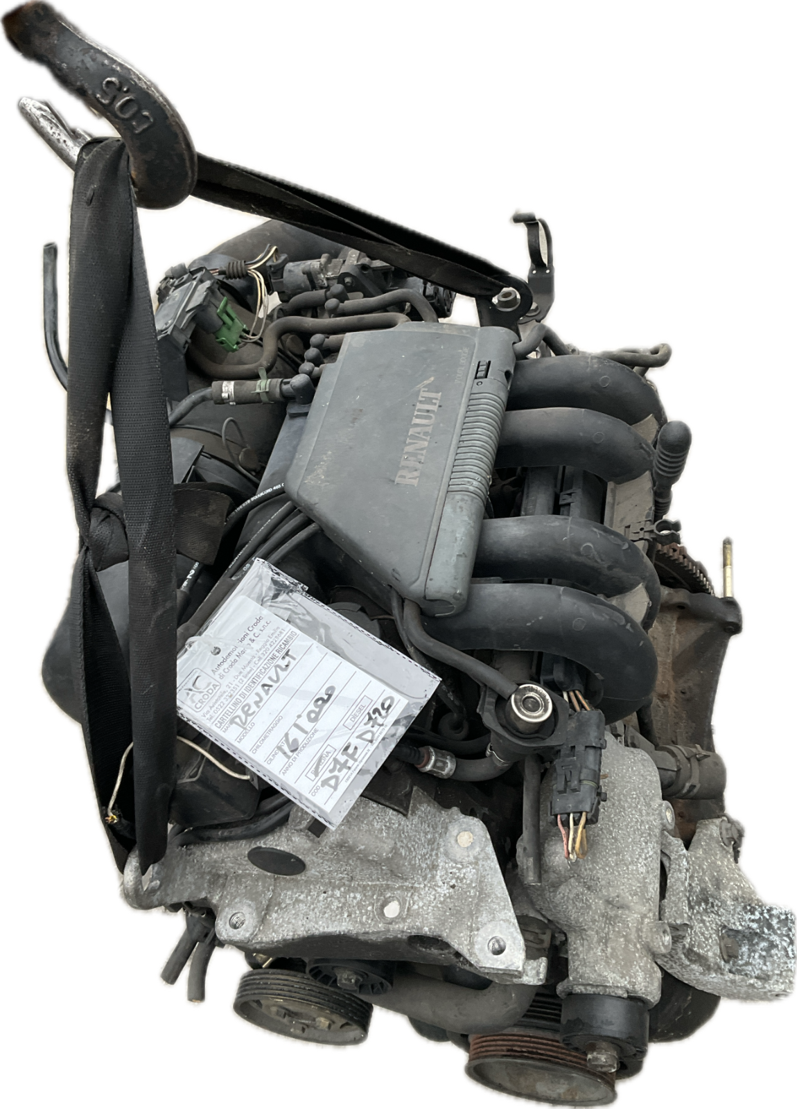 Motore per modello RENAULT CLIO1.2 benzina, 161.000KM, codice motore D7FD702