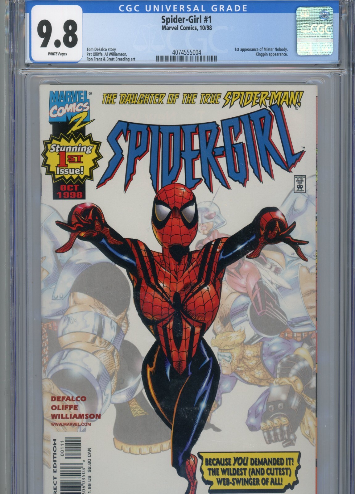 アメコミリーフ Spider-Woman #16 CGC 9.8 アメコミリーフ Spider-Woman #16 CGC 9.8