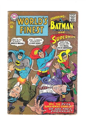 World's Finest #168: Dry Cleaned: Pressed: Scanned: Bagged & Boarded! VG-FN 5.0