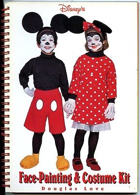 Disney's Face-Painting & Costume Kit (No Paints, Book Only) by Douglas Love 1997