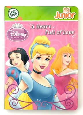 Tag Junior Disney Princess A Heart Full of Love Leap Frog Leapreader Board Book