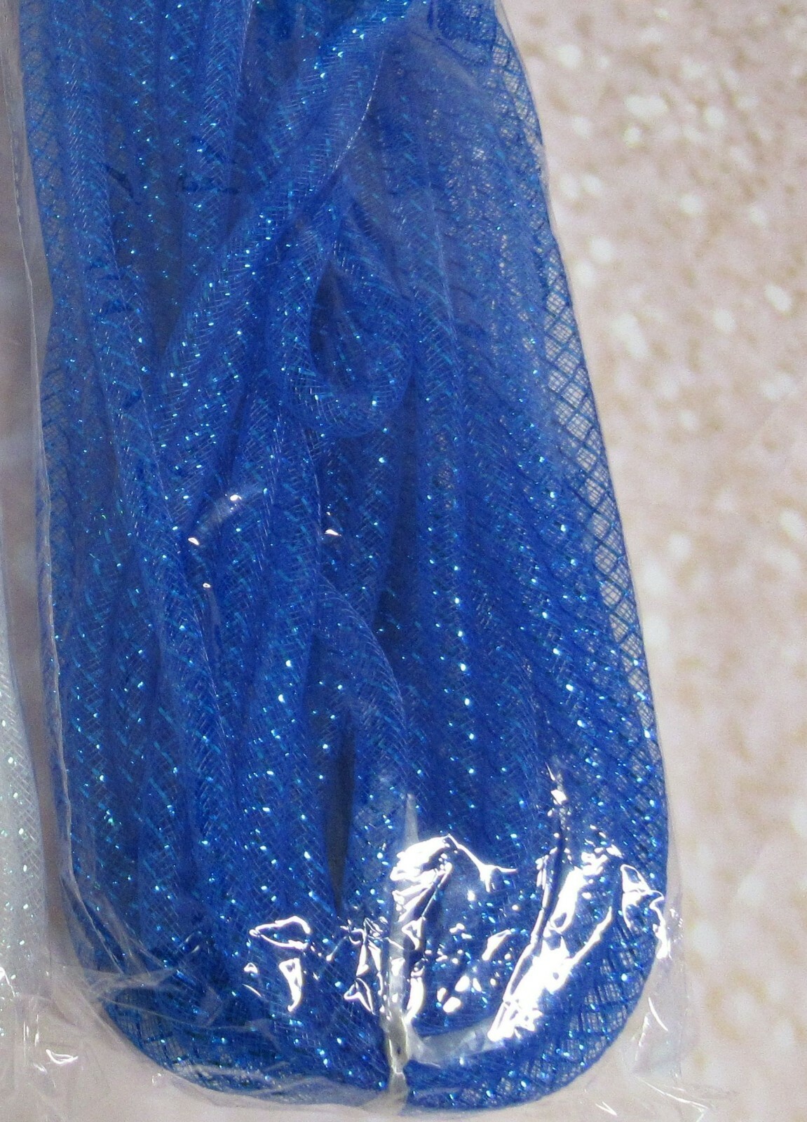 Blue Mesh Tubing 45 ft (15 Yards) - Great for Craft Projects  // 8mm