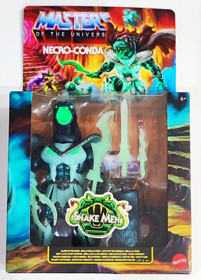 Mattel Maîtres De L'Univers Origines Figurine D'Action Necro-Conda 14 Cm
