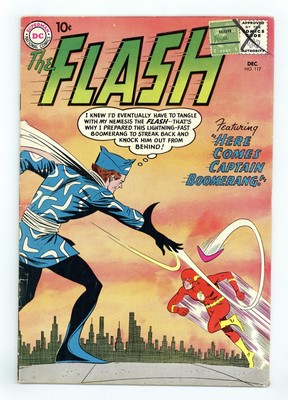 Flash #117 VG 4.0 1960 1st app. Captain Boomerang